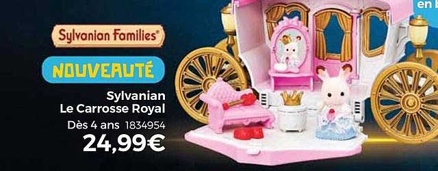 sylvanian le carrosse royal