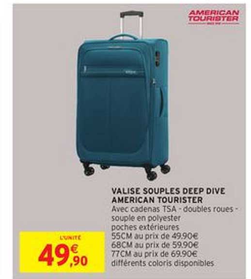 valise souples deep dive american tourister