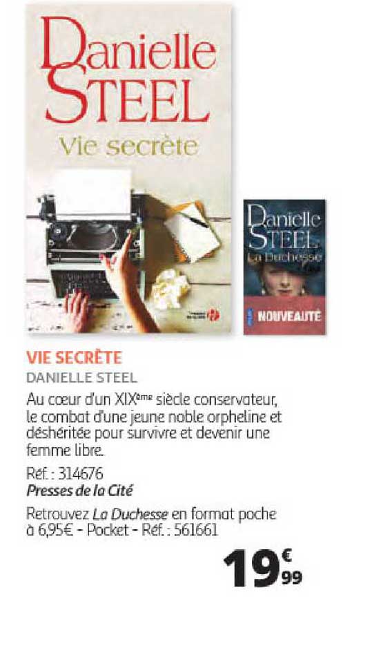 vie secrète danielle steel