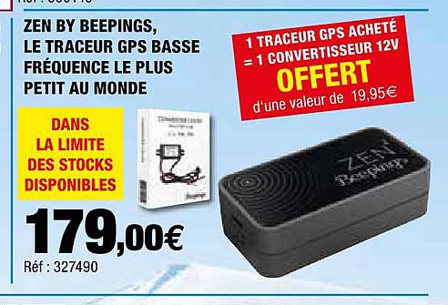 zen by beepings, le traceur gps basse fréquence le plus petit au monde