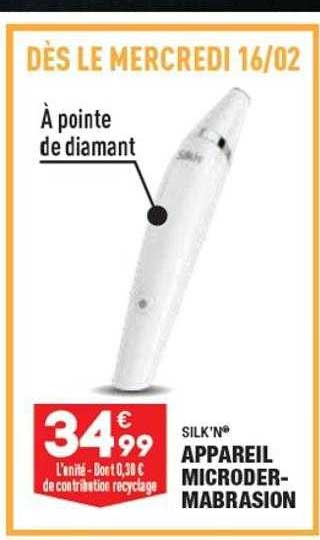 Appareil Microder-mabrasion Silk'n