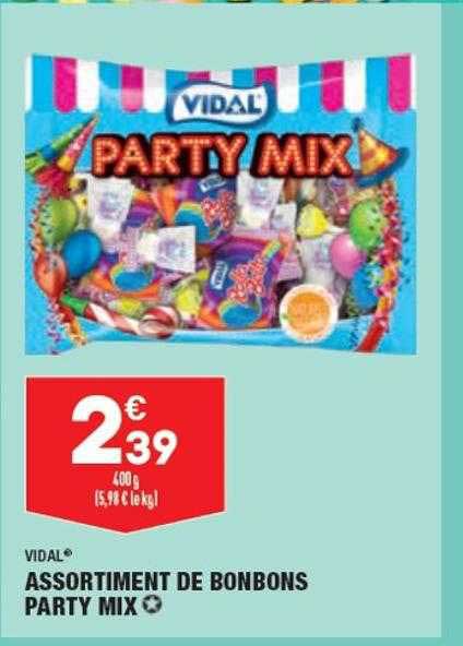 Assortiment De Bonbons Party Mix Vidal