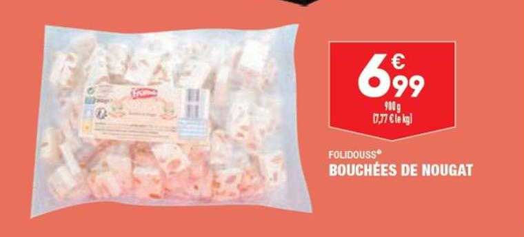Bouchées De Nougat Folidouss