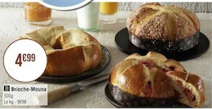 Brioche-mouna