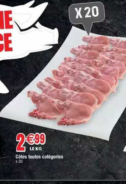 côtes toutes catégories