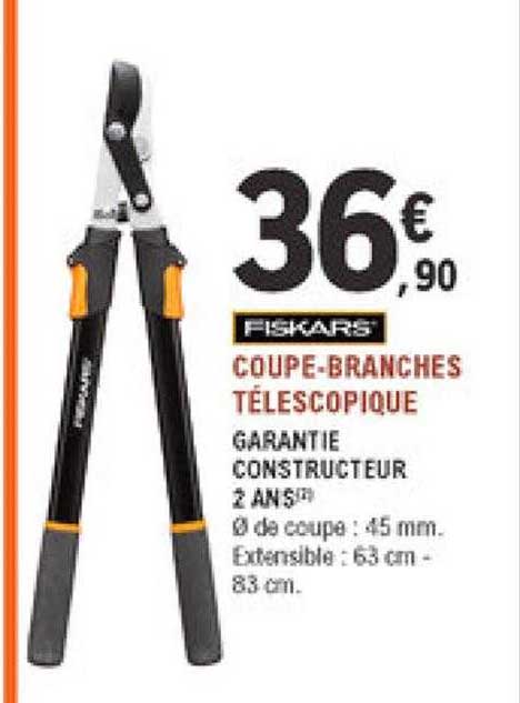 coupe-branches télescopique fiskars