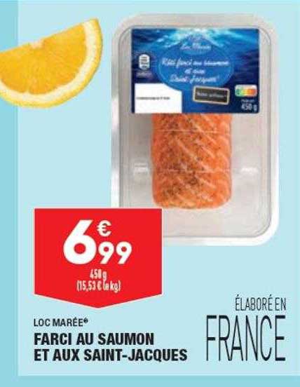 Farci Au Saumon Et Aux Saint-jacques Loc Marée