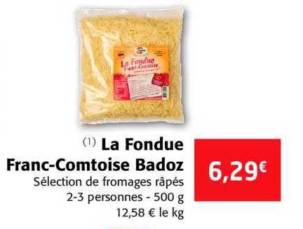 la fondue franc-Comtoise badoz