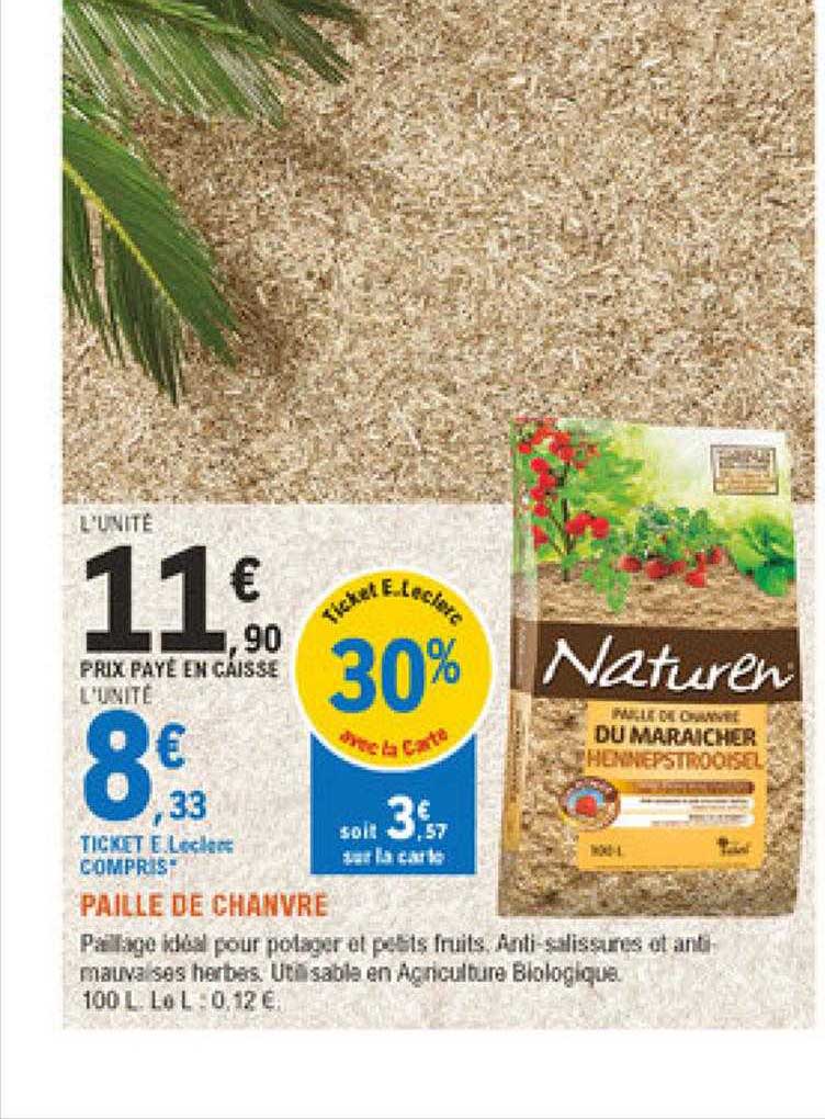 Paille De Chanvre