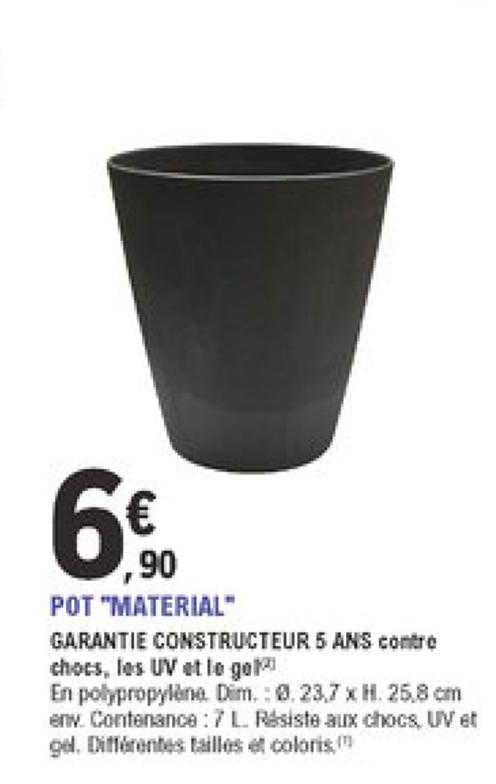pot "material"