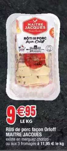 rôti de porc façon orloff maître jacques