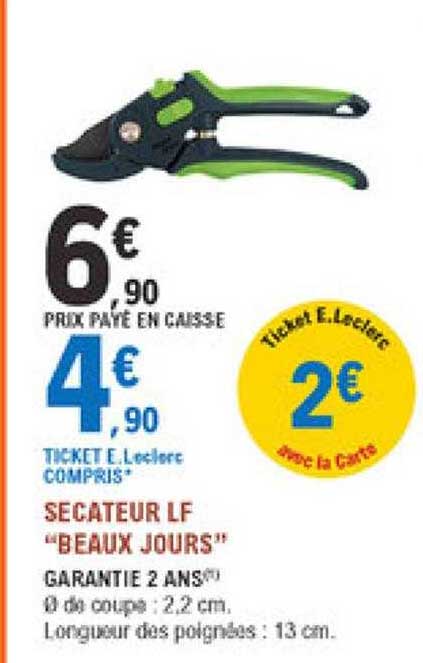 sécateur lf "beaux jours"