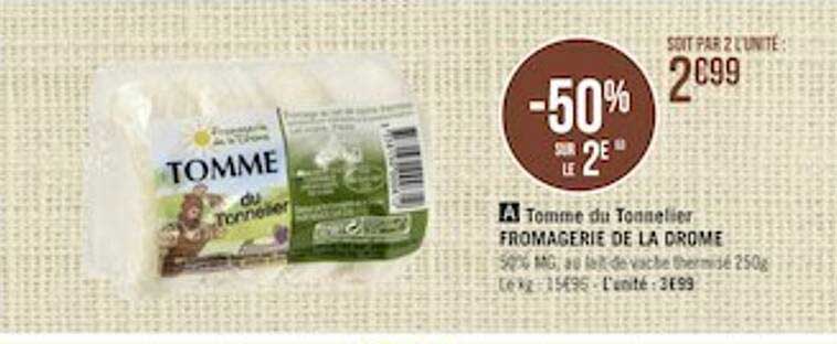 tomme du tonnelier fromagerie de la drome