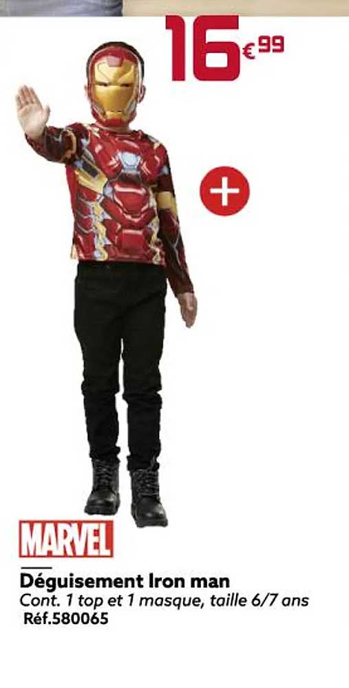 déguisement iron man marvel