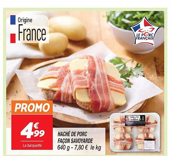 haché de porc façon savoyarde