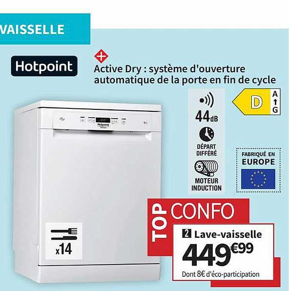 lave-vaisselle hotpoint