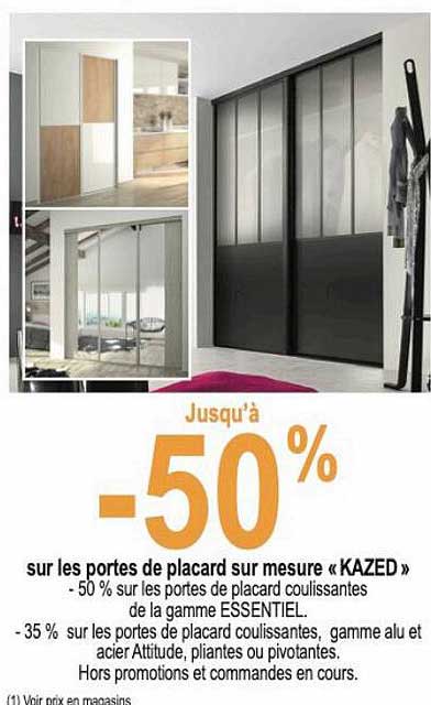 les portes de placard sur mesure «kazed»