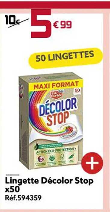 lingette décolor stop x50