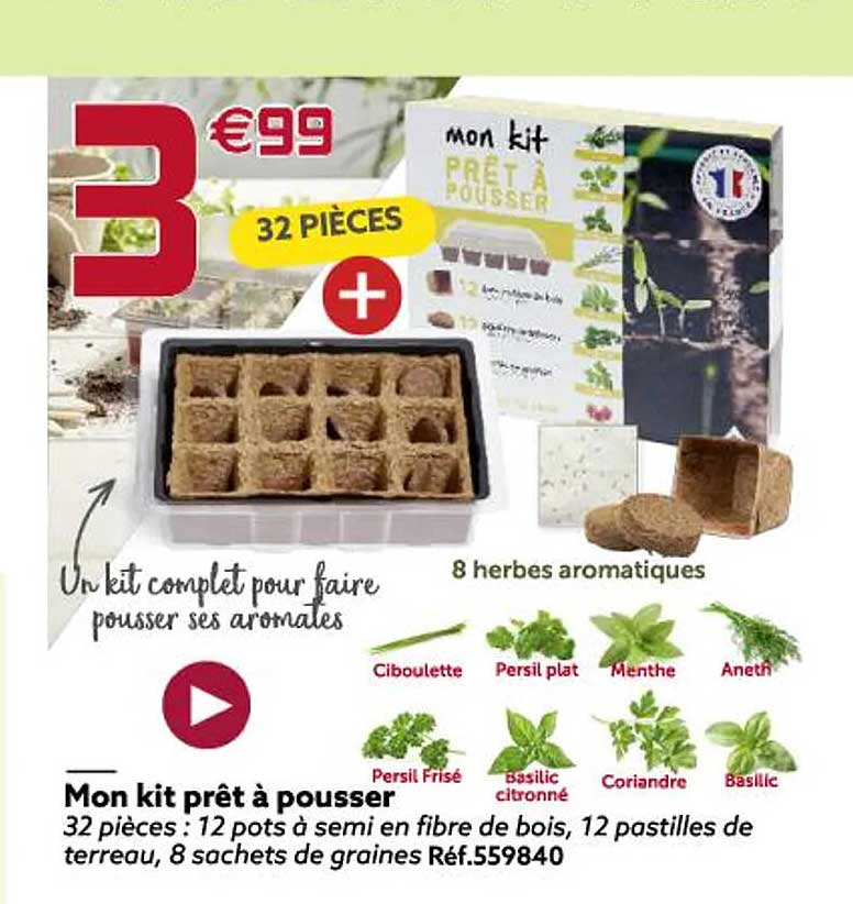 mon kit prêt à pousser