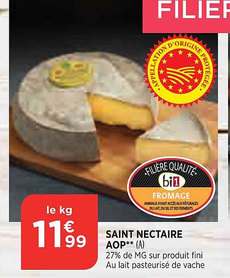 Saint Nectaire Aop