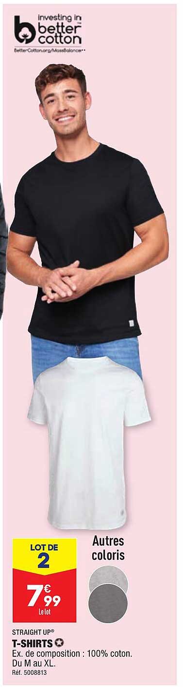 t-shirts straight up