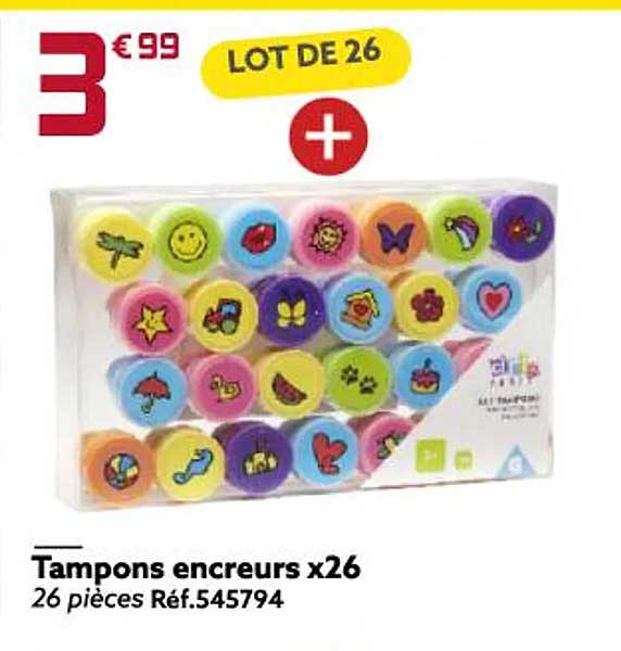 Tampons Encreurs X26