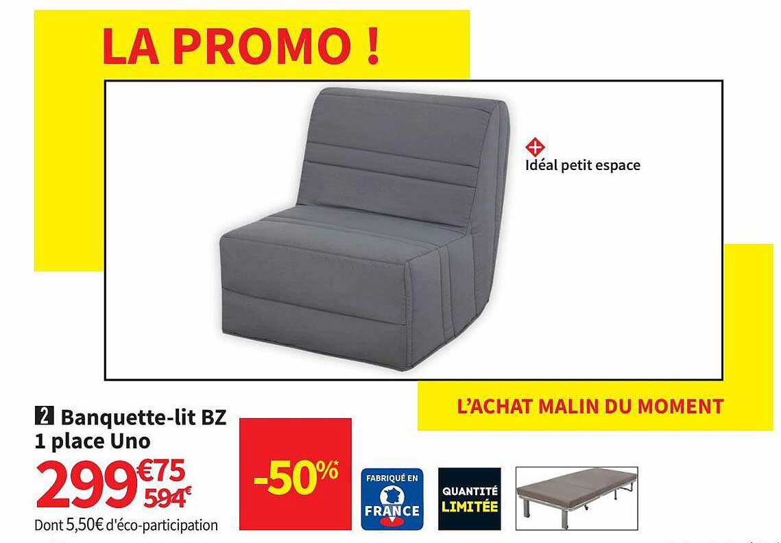 banquette-lit 1 place uno