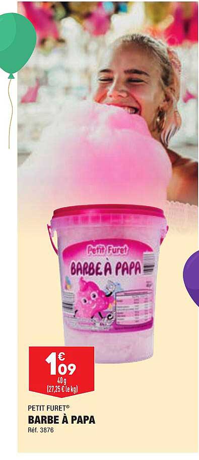 barbe à papa petit furet