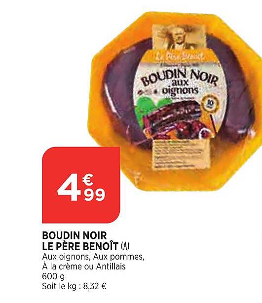 boudin noir le père benoît