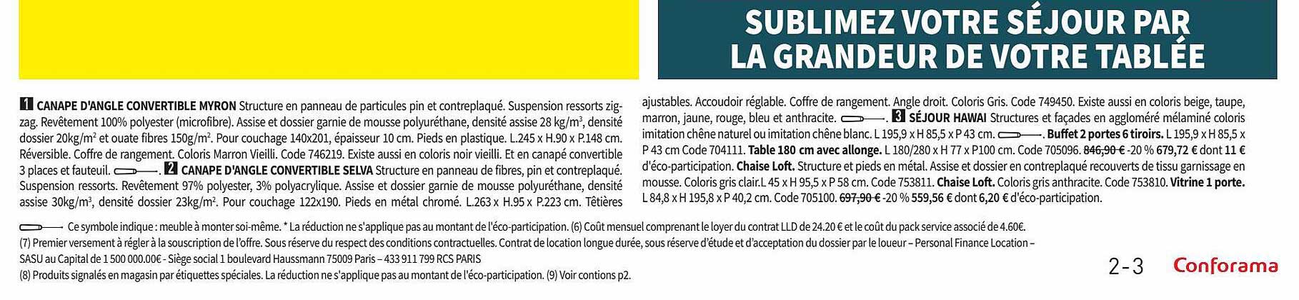 Canapé D'angle Convertible Myron, Canapé D'angle Convertible Selva