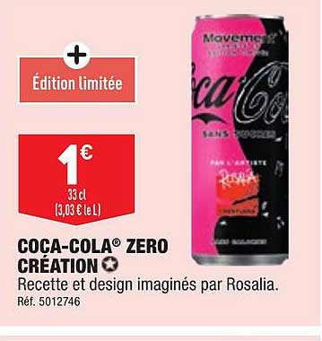 coca-cola zero création