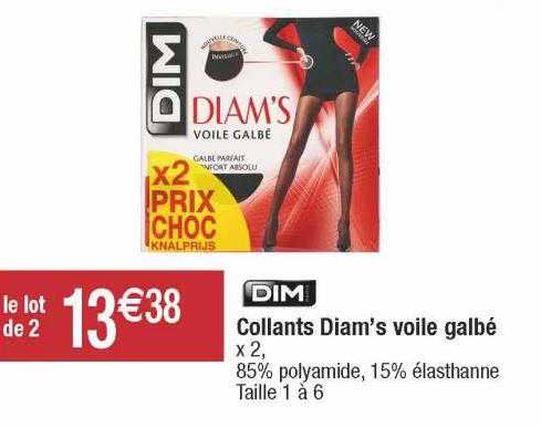 collants diam's voile galbé dim paris