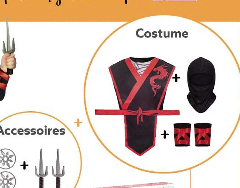 costume, accessoires