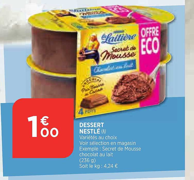 Dessert Nestlé