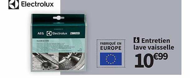 entretien lave vaisselle eleectrolux
