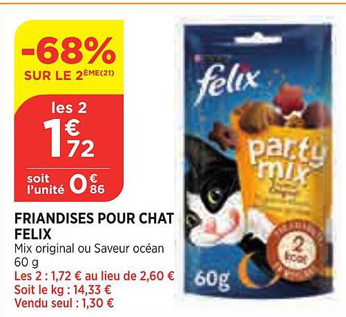 Friandises Pour Chat Felix