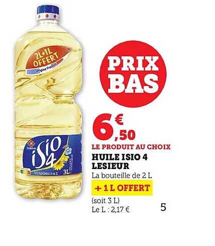 huile isio 4 lesieur