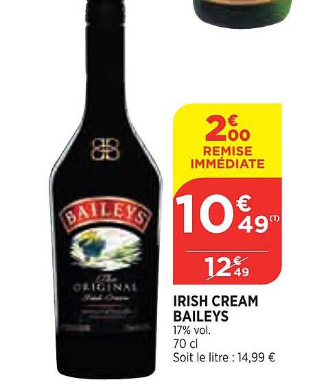 irish cream baileys