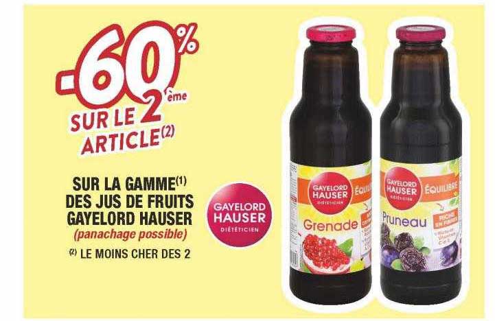 la gamme des jus de fruits gayelord hauser