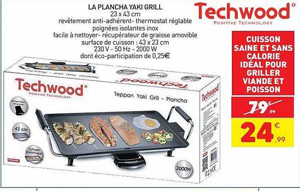 la plancha yaki grill techwood