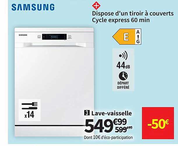 lave-vaisselle samsung
