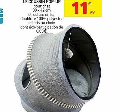 le coussin pop-up