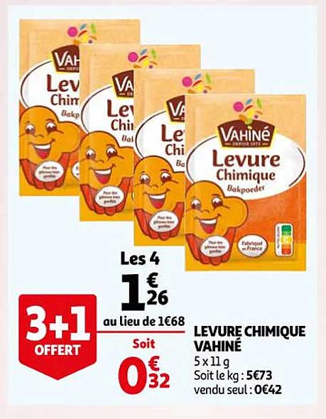 levure chimique vahiné