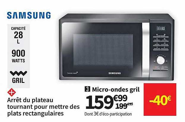 micro-ondes gril samsung