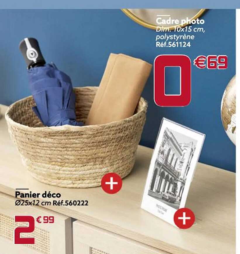 Panier Déco, Cadre Photo