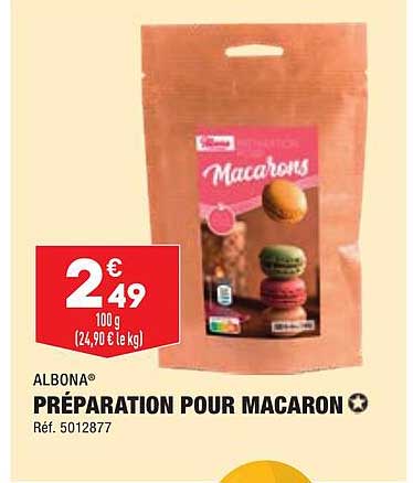 Préparation Pour Macaron Albona