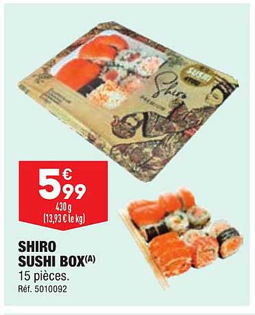 shiro sushi box