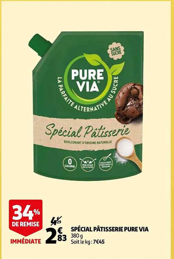 spécial pâtisserie pure via