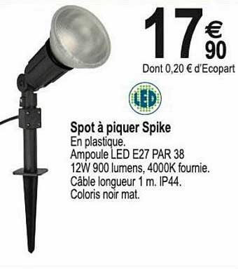 spot à piquer spike