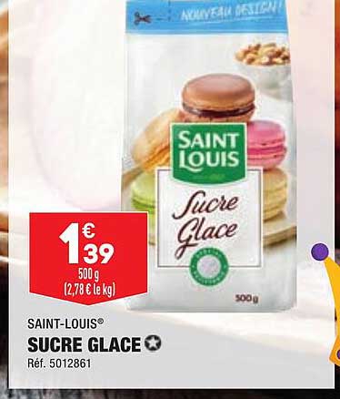 sucre glace saint-louis